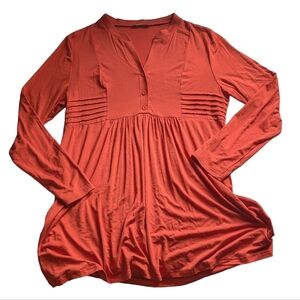 🍁 3/$15 Sese Code Pintuck Tunic Top